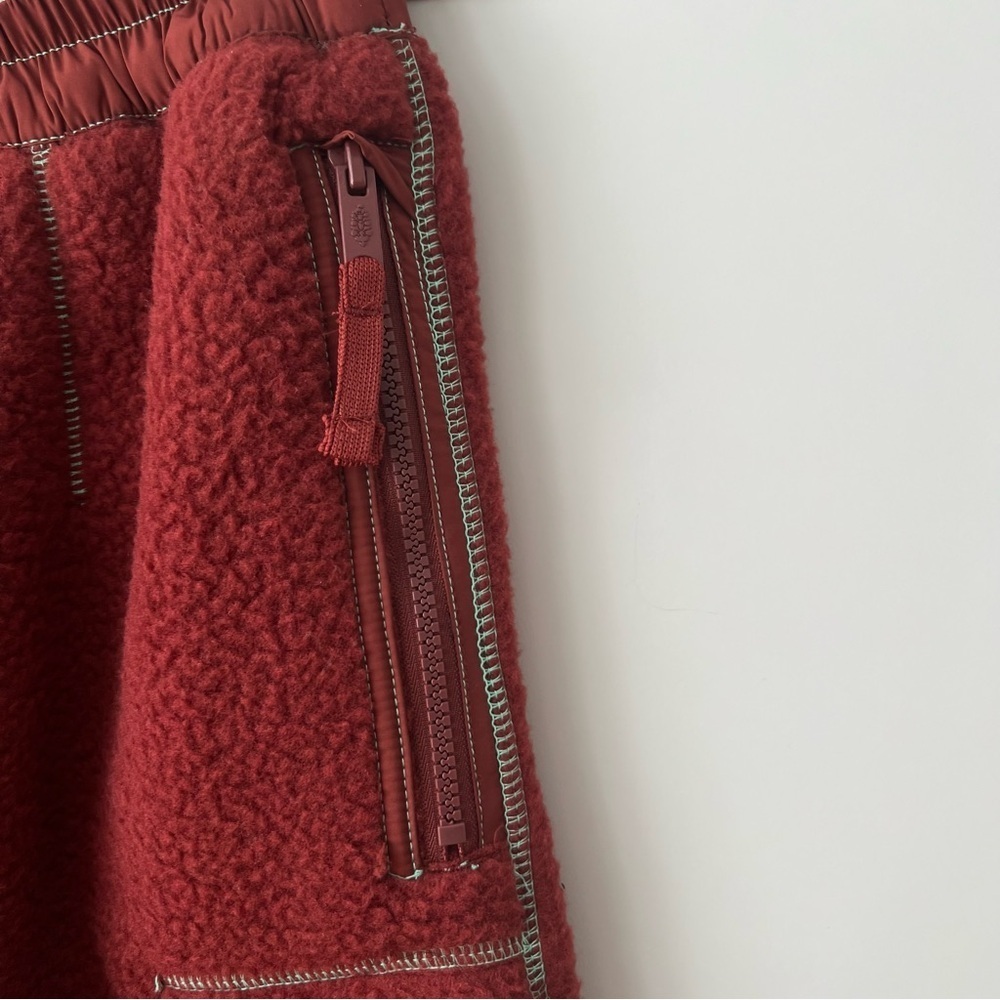 Free People Hit the Slopes Cargo Pants Oxblood XS - Picture 8 of 10